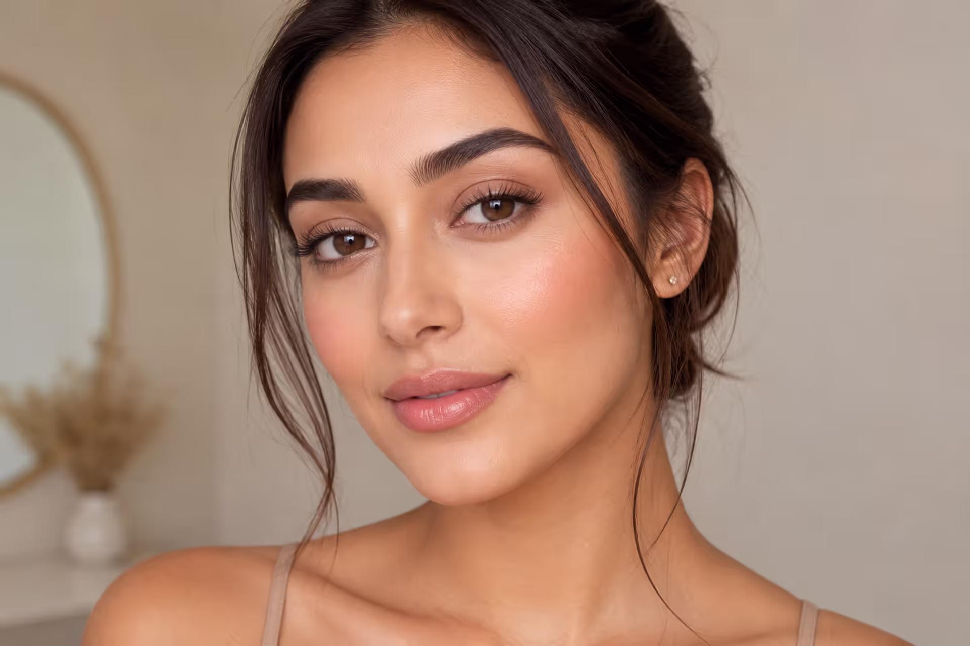 Soft Nude Makeup Look for Everyday Elegance
