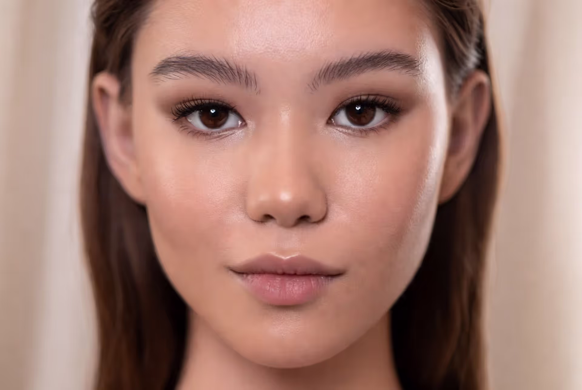 Natural contouring that looks like you just woke up exceptionally well-rested and sculpted.