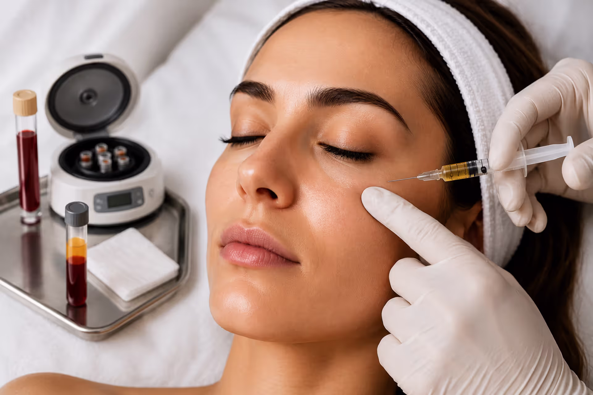 PRF Under Eye Rejuvenation Treatment for Natural Collagen Restoration and Dark Circle Reduction