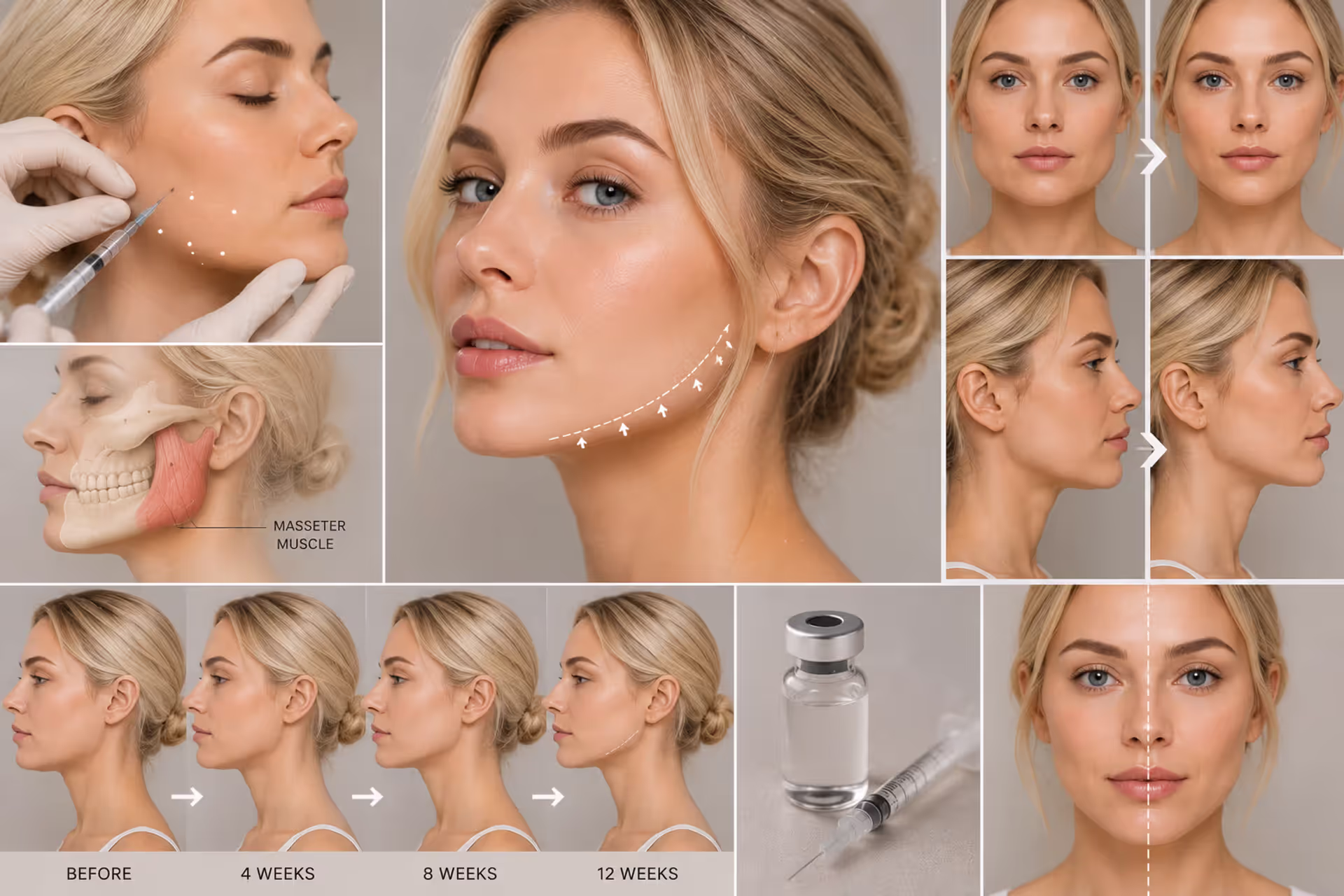 Jaw Botox Treatment for Slimmer Facial Contours and Masseter Muscle Reduction